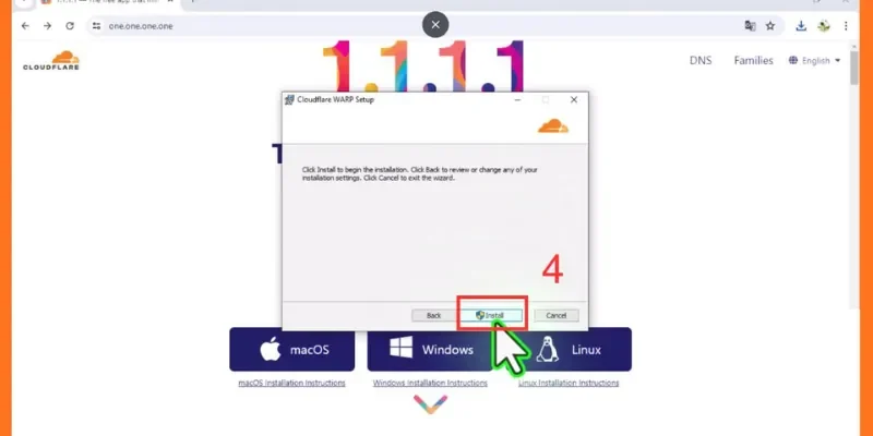 Cách dùng 1.1.1.1 khi tham gia Max79 cho MacOS/Windows